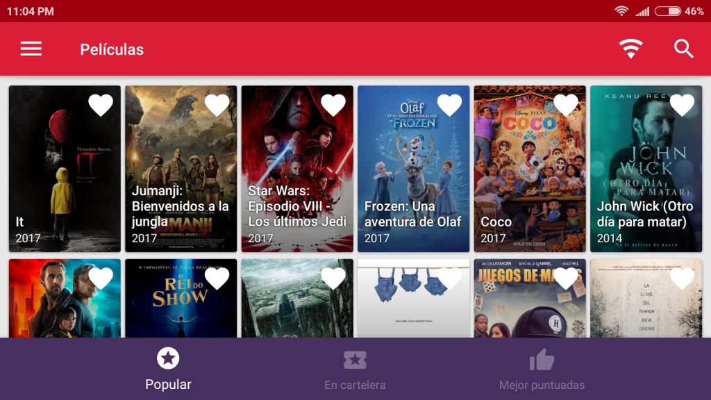 App para ver películas en Android (y gratis) De La Bahia