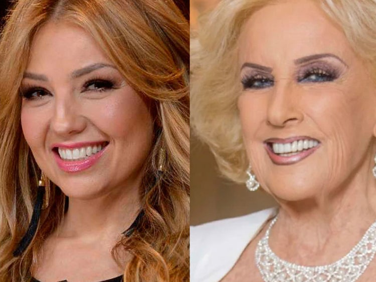 Thal a imit a Mirtha Legrand y a la