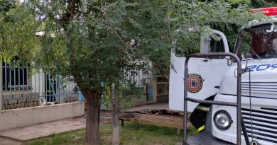 Incendio en una vivienda: vecinos auxiliaron al propietario